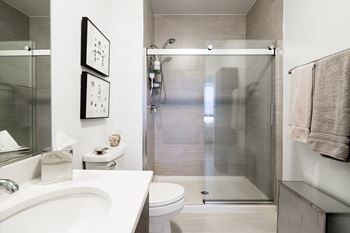 Large showers